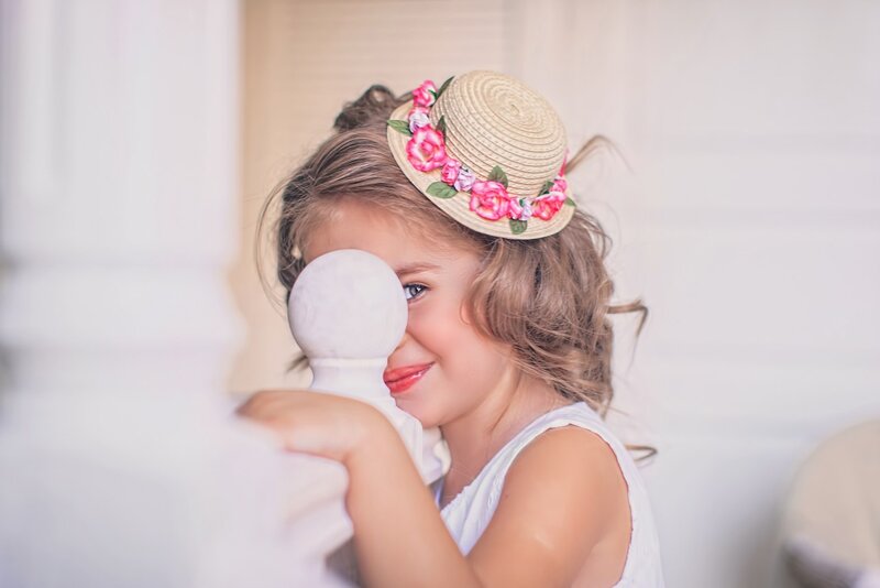 Little Girl with Hat