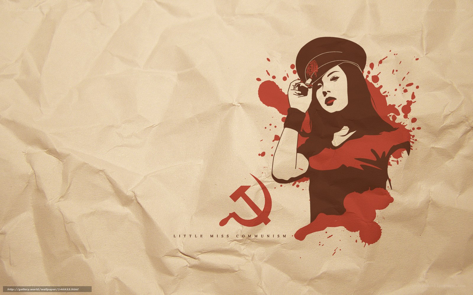 Little Miss Communism artwork
