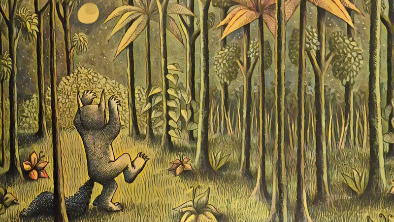 Little Monster in Forest