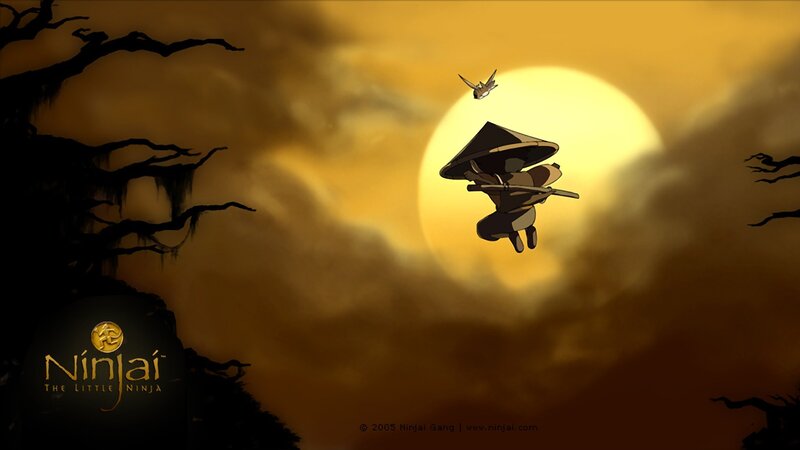 Little Ninja in Flight