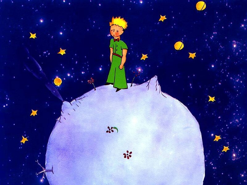 Little Prince on Asteroid