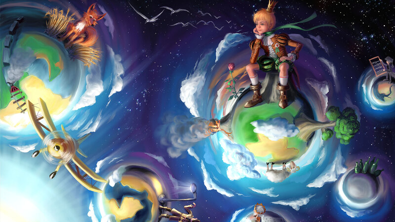 Little Prince on Planet