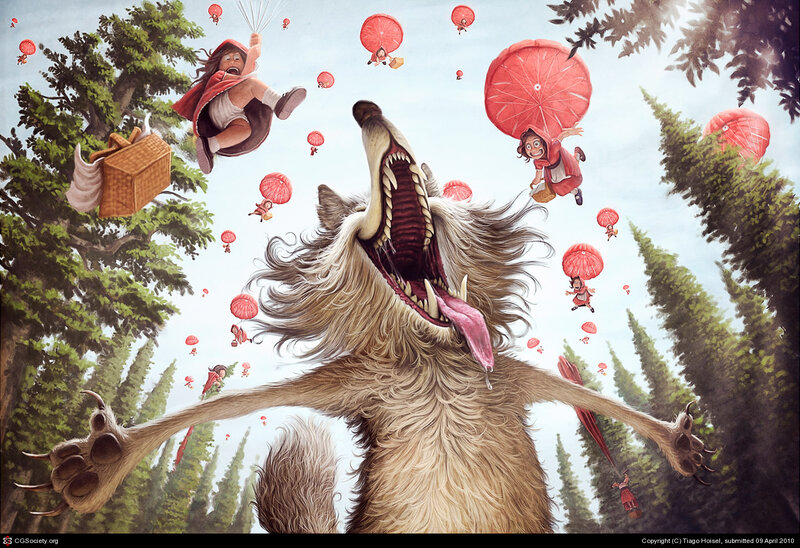 Little Red Riding Hood and the Wolf
