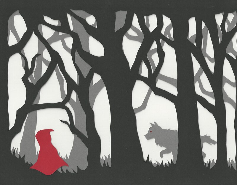 Little Red Riding Hood — Black