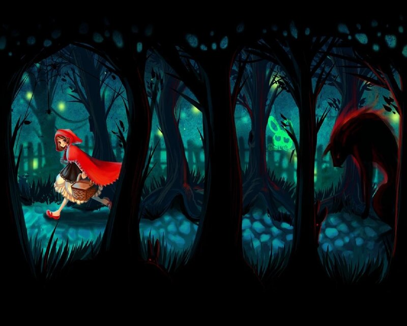 Little Red Riding Hood — Dark, Mysterious