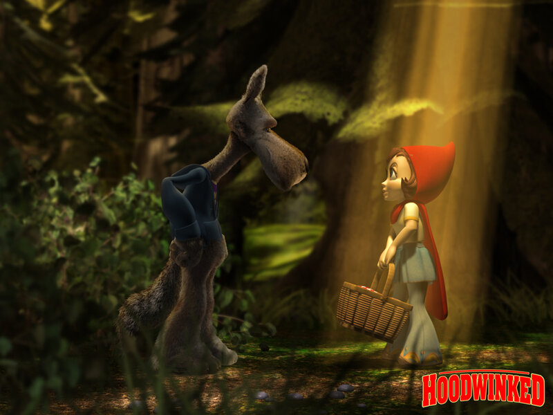 Little Red Riding Hood — Green, Dramatic, Night