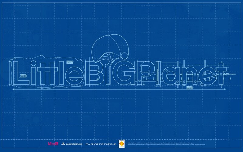 LittleBigPlanet blueprint art