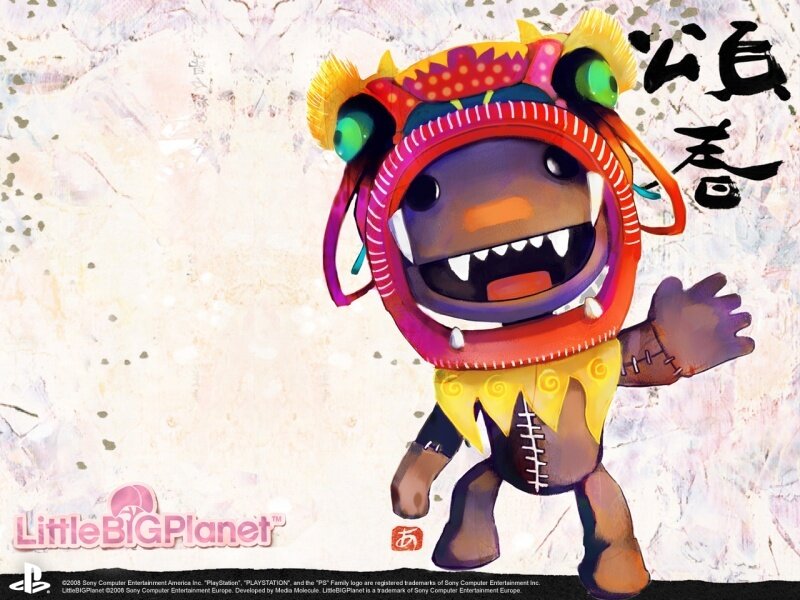 LittleBigPlanet character in lion costume