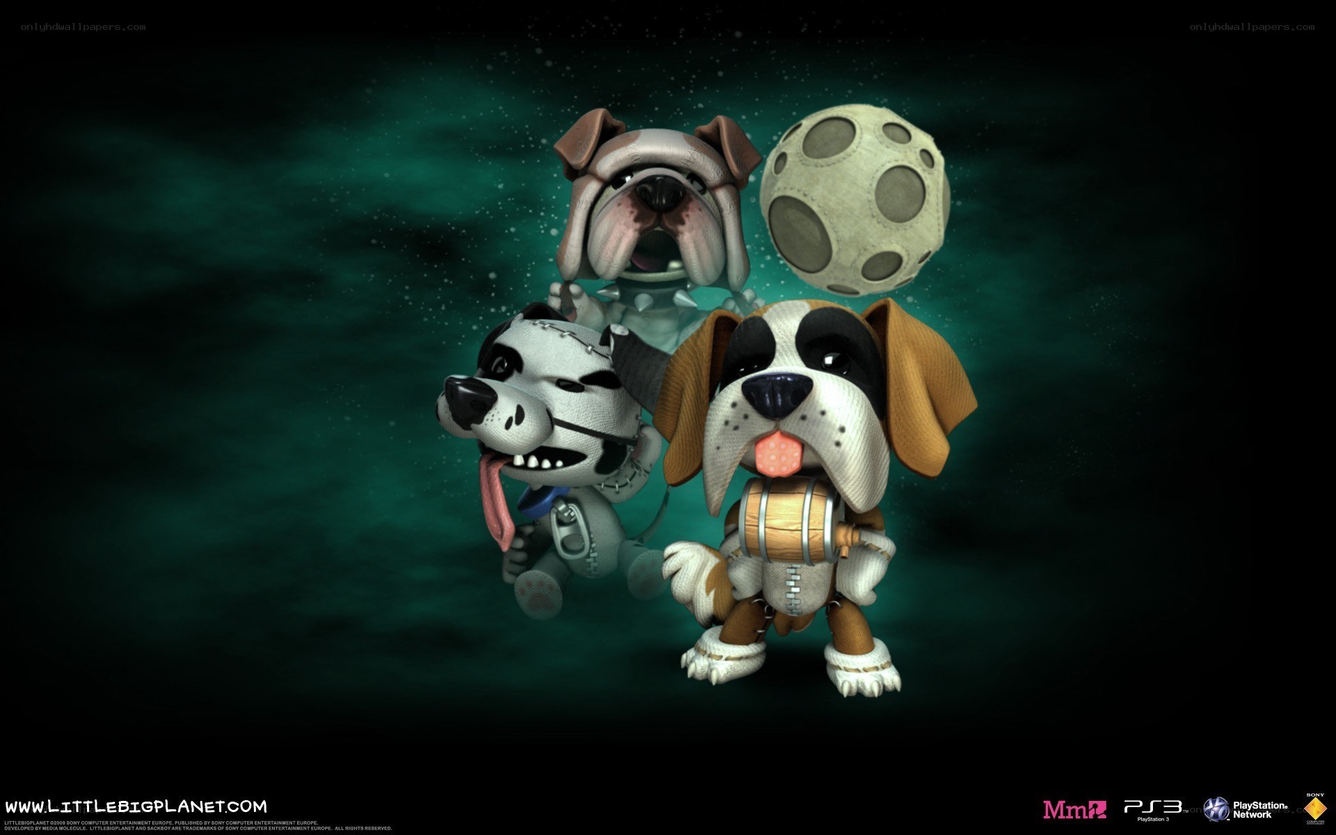 LittleBigPlanet characters underwater