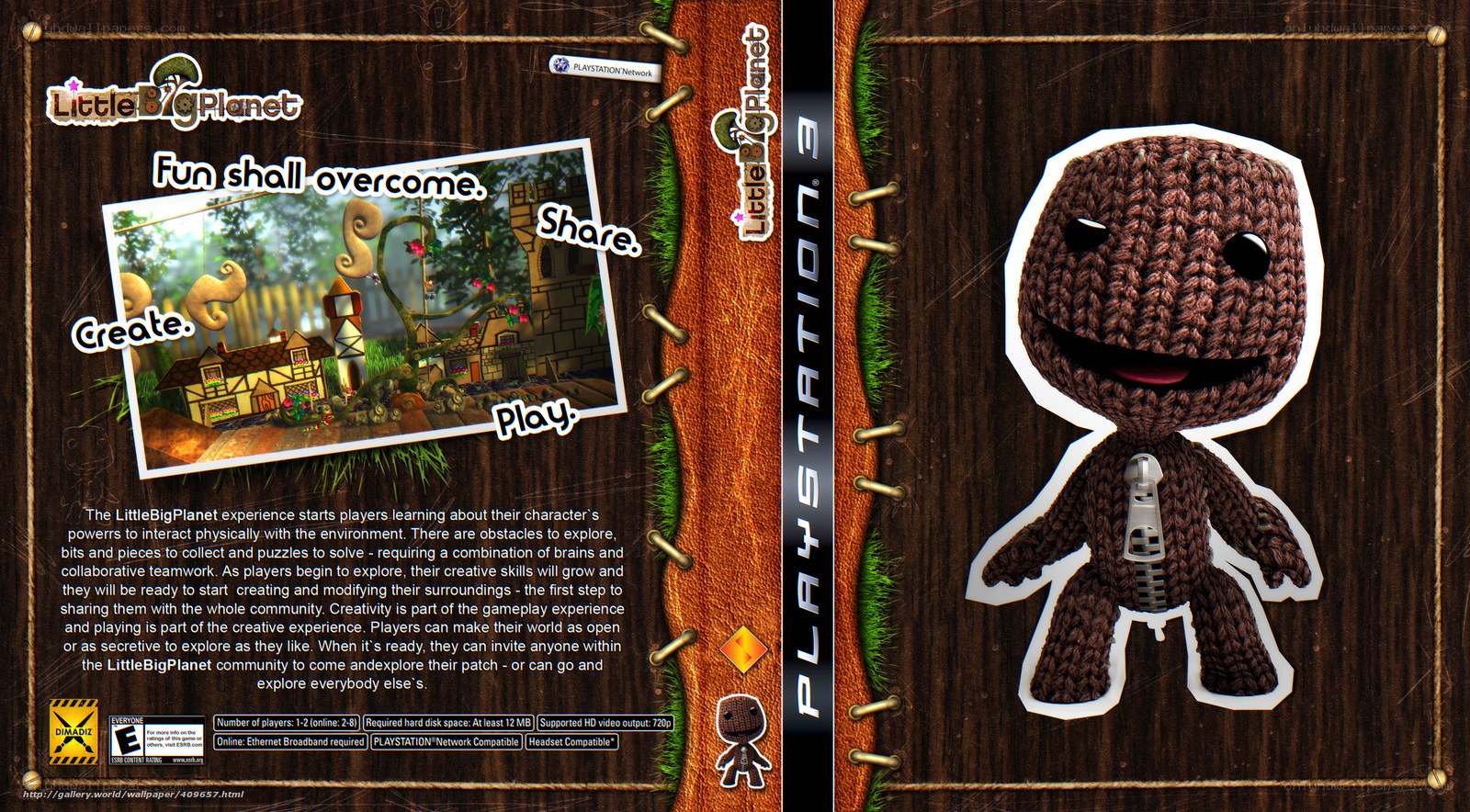 LittleBigPlanet game cover