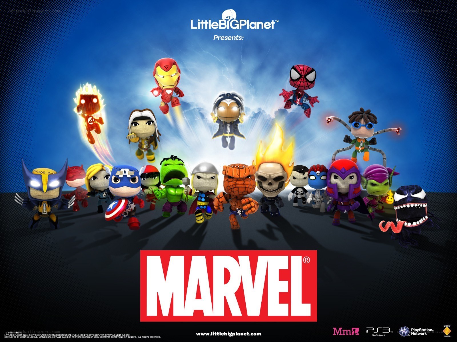 LittleBigPlanet Marvel characters