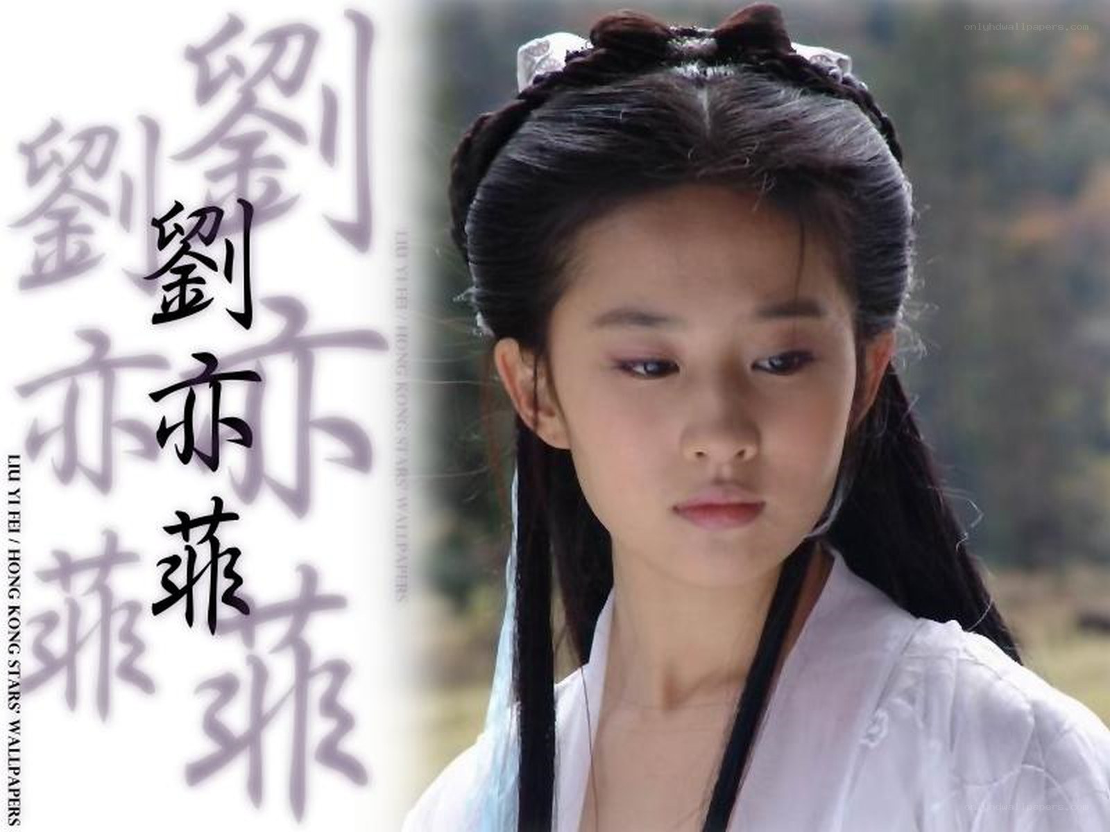Liu Yifei in costume