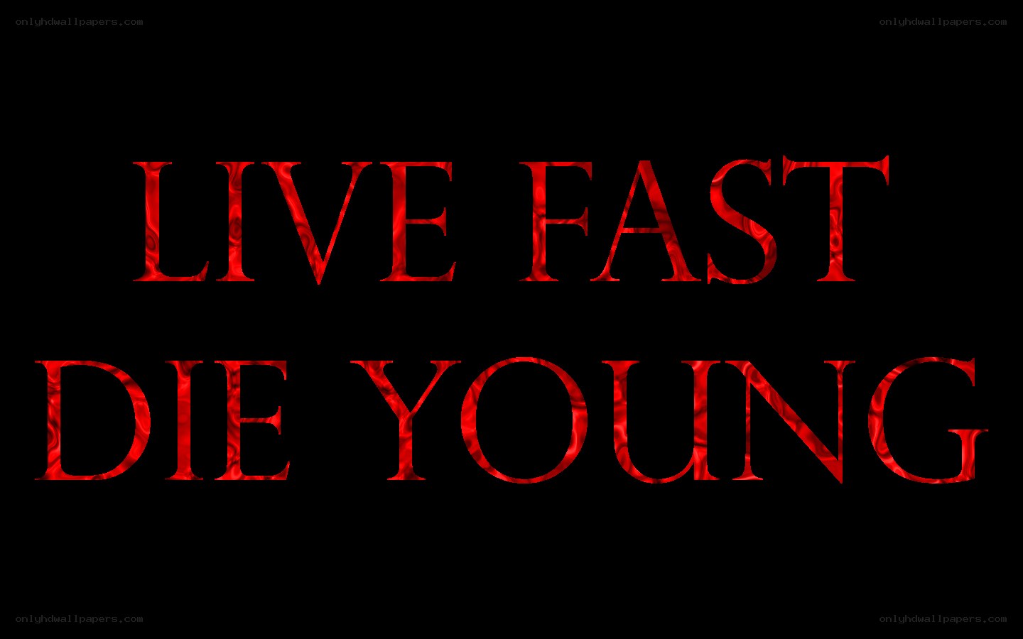 Live Fast Die Young