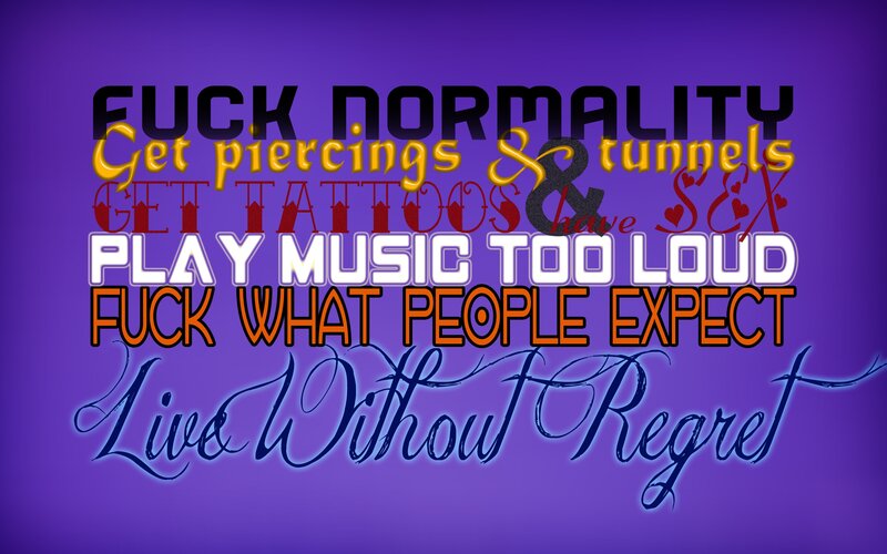live without regret
