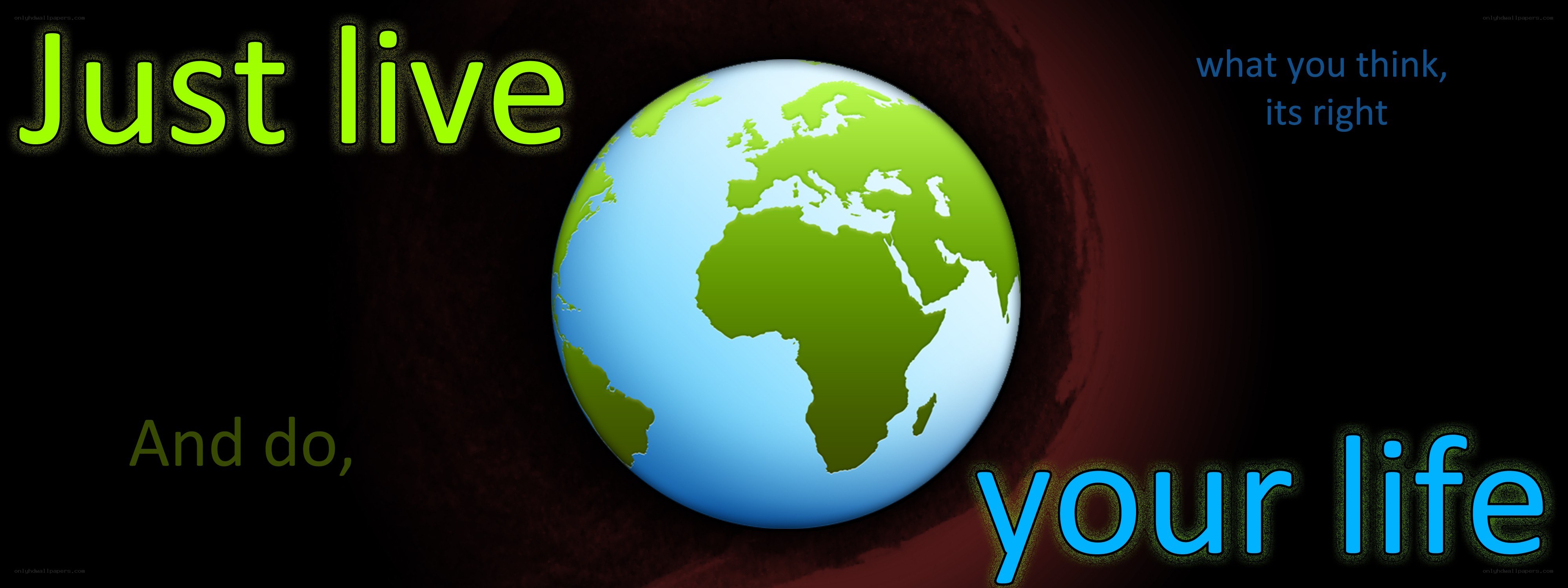 live your life message