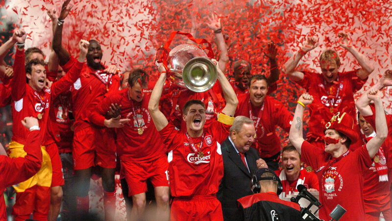 Liverpool celebrates Champions League win