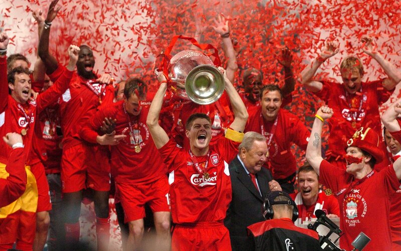 Liverpool celebrates Champions League win