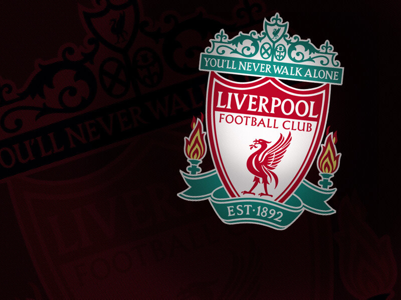 Liverpool FC crest on dark background