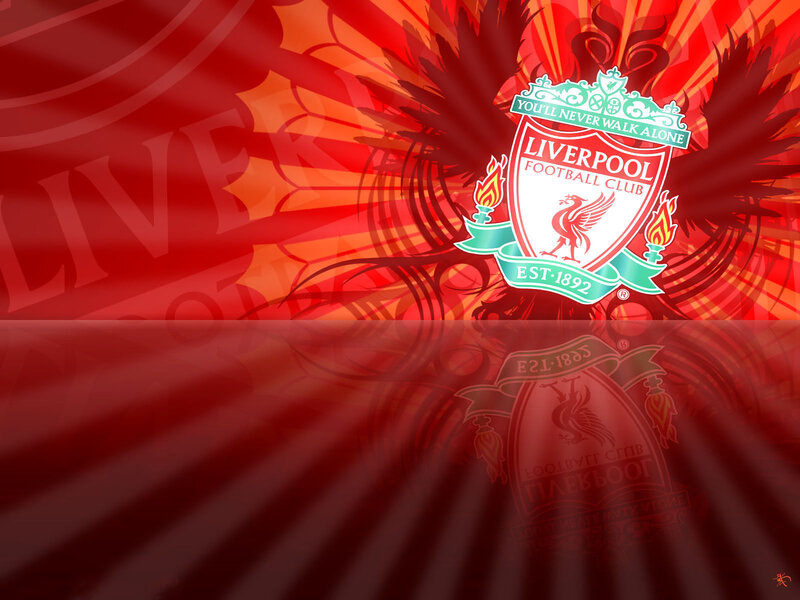 Liverpool FC Crest — Red, Dramatic