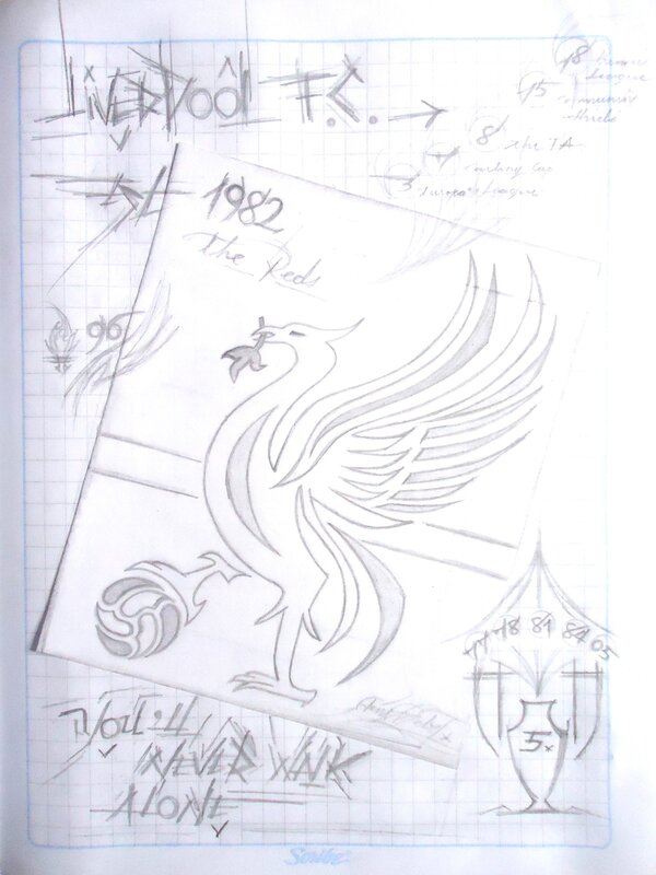 Liverpool FC crest sketch