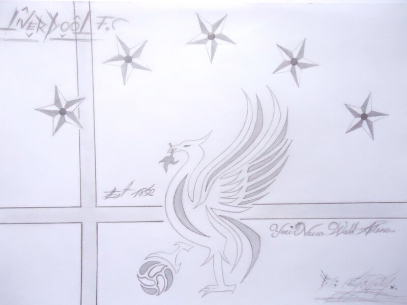 Liverpool FC crest sketch