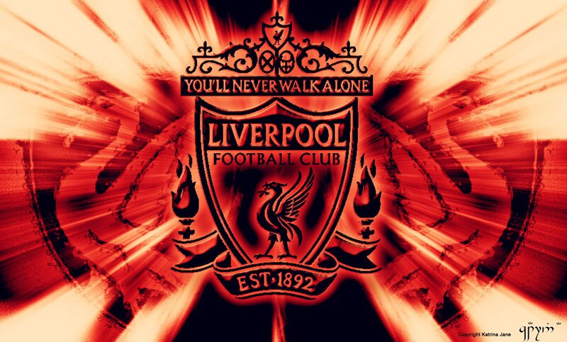 Liverpool FC crest with slogan