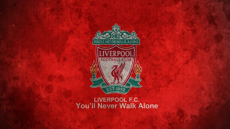 Liverpool FC logo on red background
