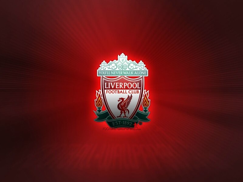 Liverpool Football Club Crest — Red, Dramatic