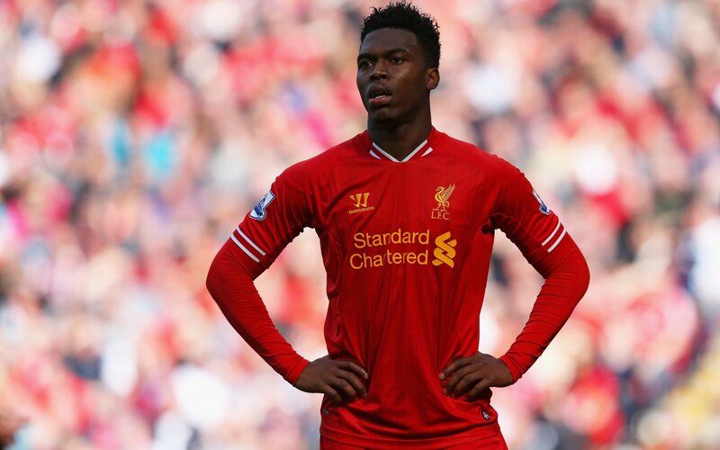 Liverpool football player on field