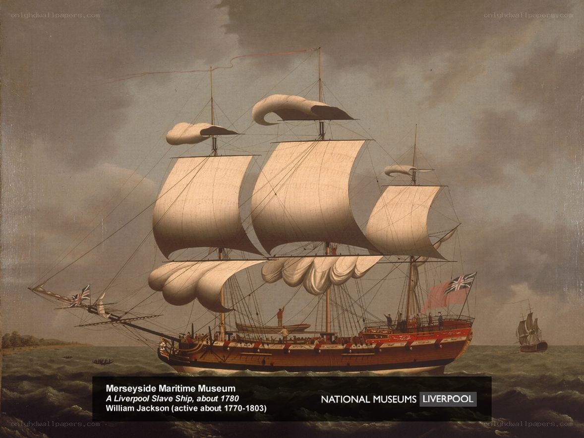 Liverpool Slave Ship Painting