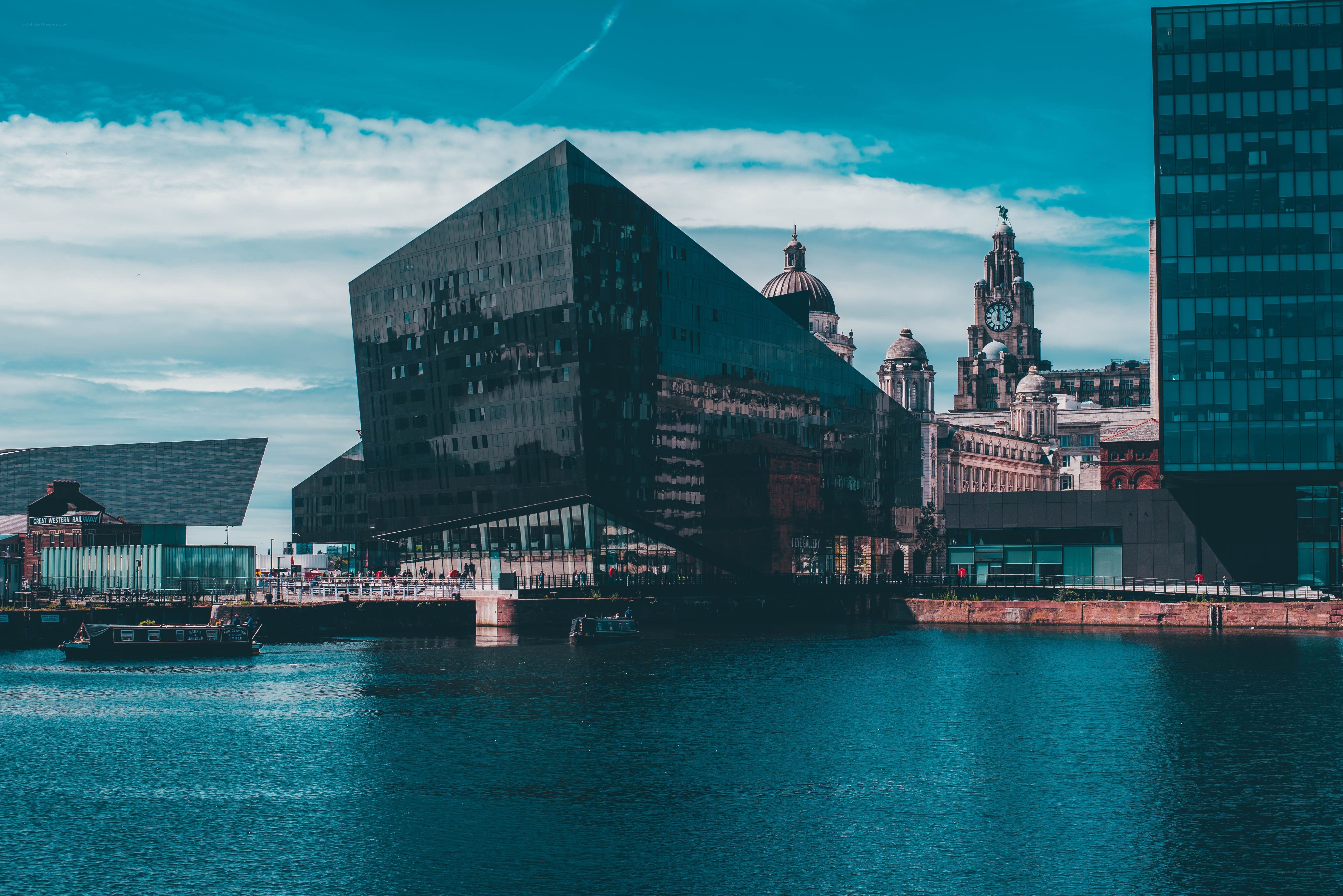 Liverpool waterfront skyline