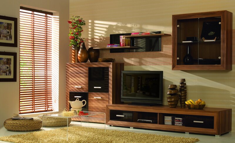 Living Room Furniture Set — Brown, Calm, Afternoon, Photograph