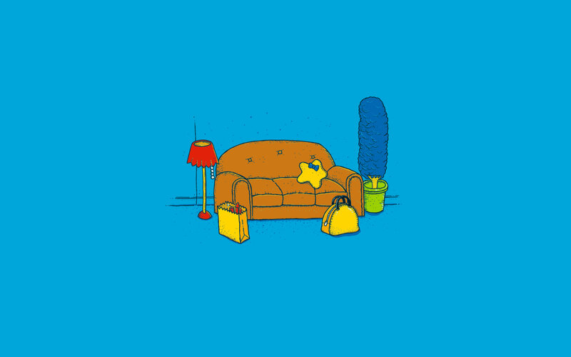 Living room illustration