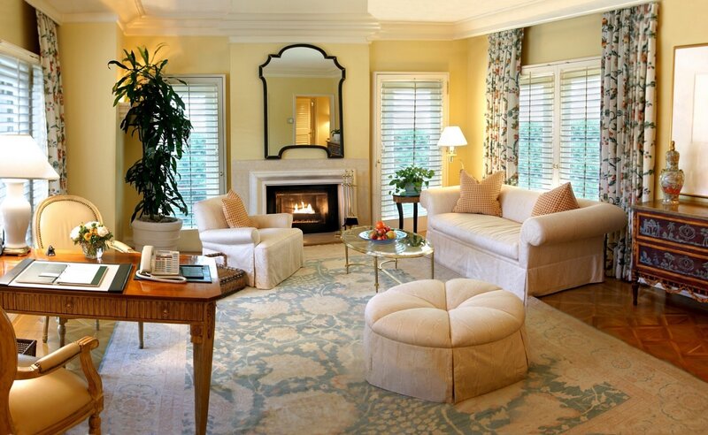 Living Room Interior — Beige, Calm, Afternoon