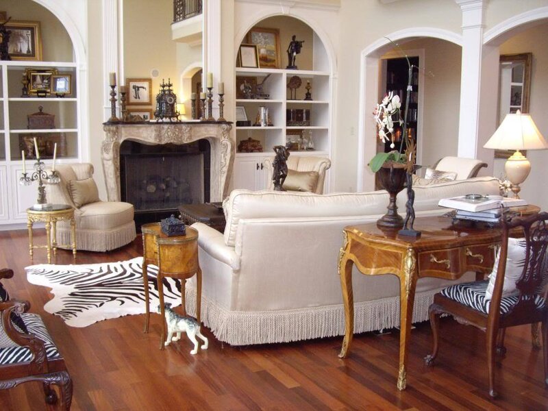 Living Room Interior — Beige