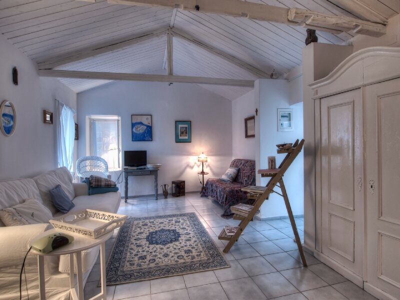 Living Room Interior — White