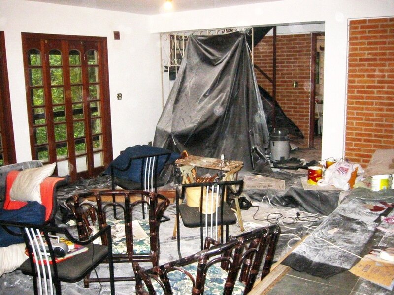 Living Room under Renovation