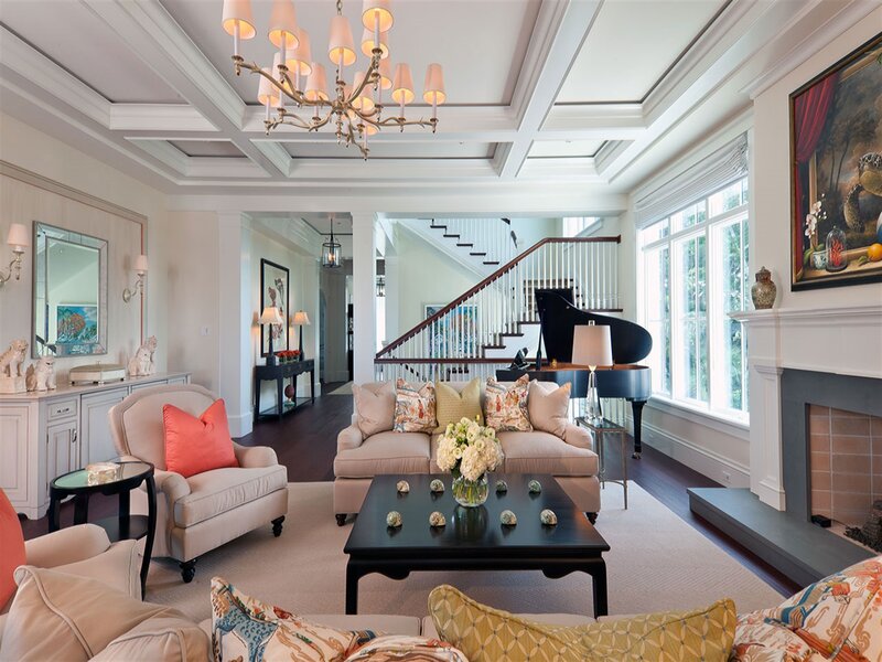 Living Room with Piano