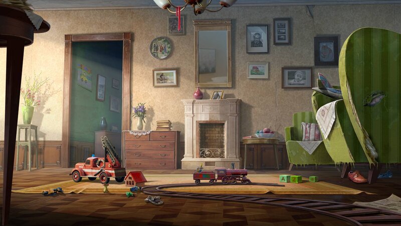 Living Room with Toys