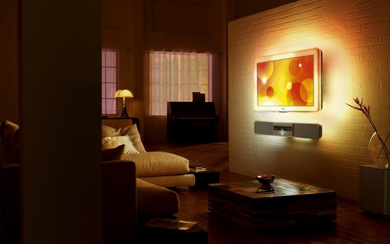 Living Room with TV