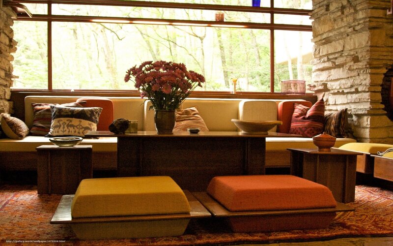 Living Room with Window