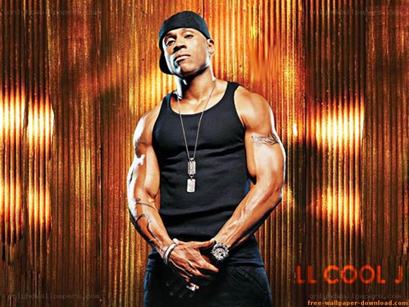 LL Cool J in black tank top