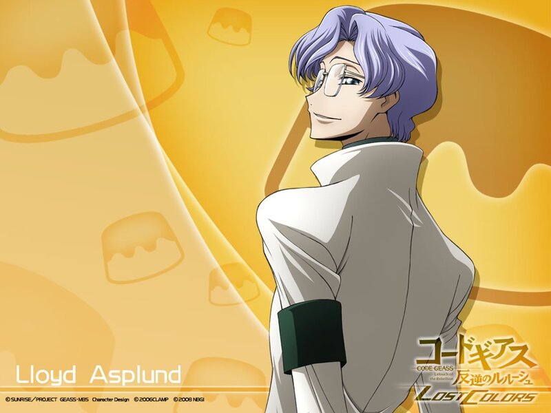Lloyd Asplund from Code Geass