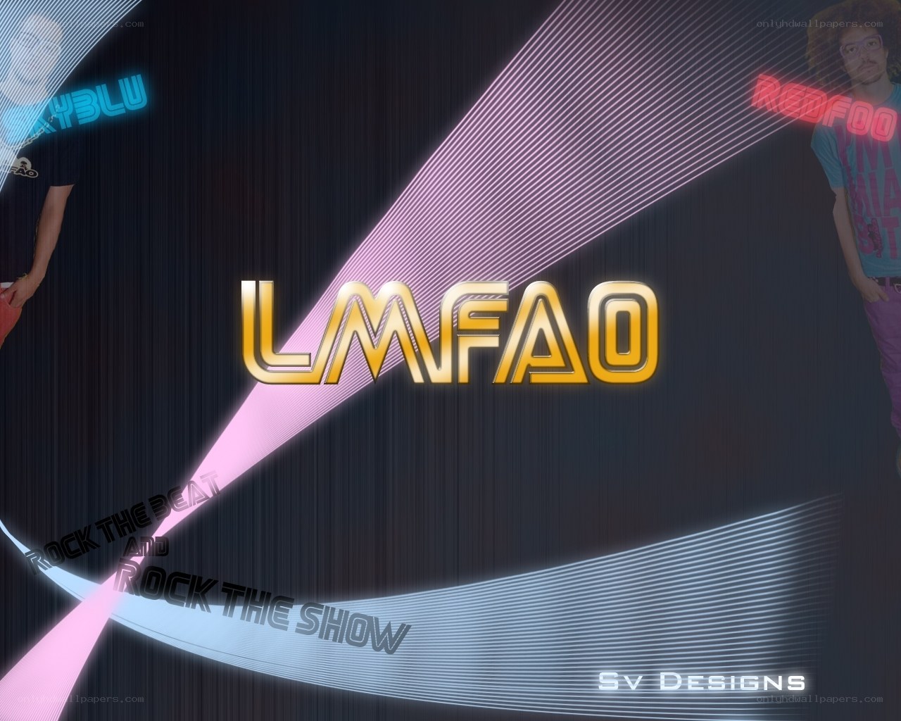 LMFAO promotional graphic