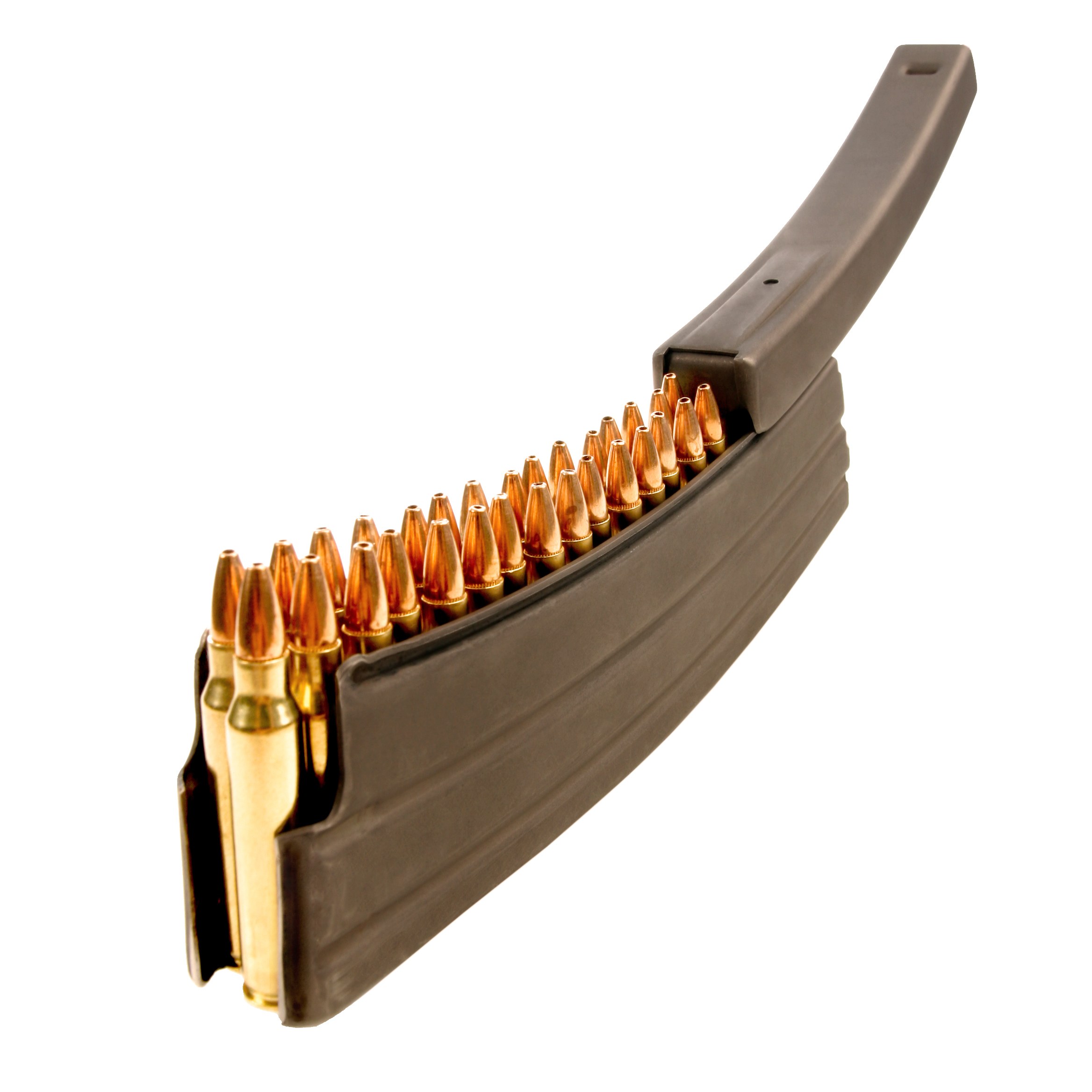 Loaded rifle magazine