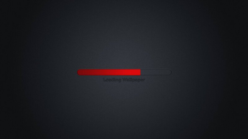 Loading Bar on Dark Background — Black, Neutral, Minimalist