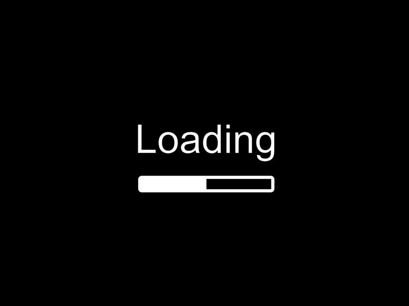 Loading Screen — Black, Neutral, Minimalist, Text
