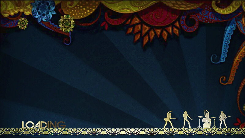 loading screen with silhouettes