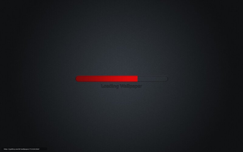 Loading wallpaper progress bar
