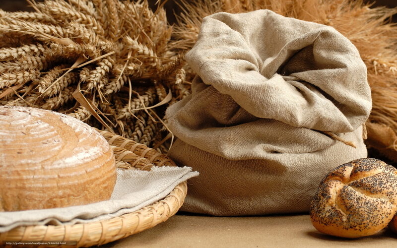 Loaf of Bread in Basket